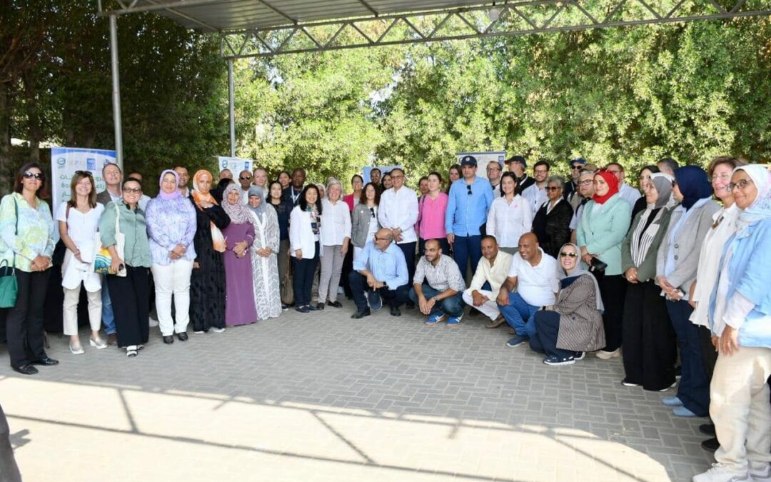 وفد رفيع من الأمم المتحدة يشيد بمنتجات مشروعات برنامج المنح الصغيرة